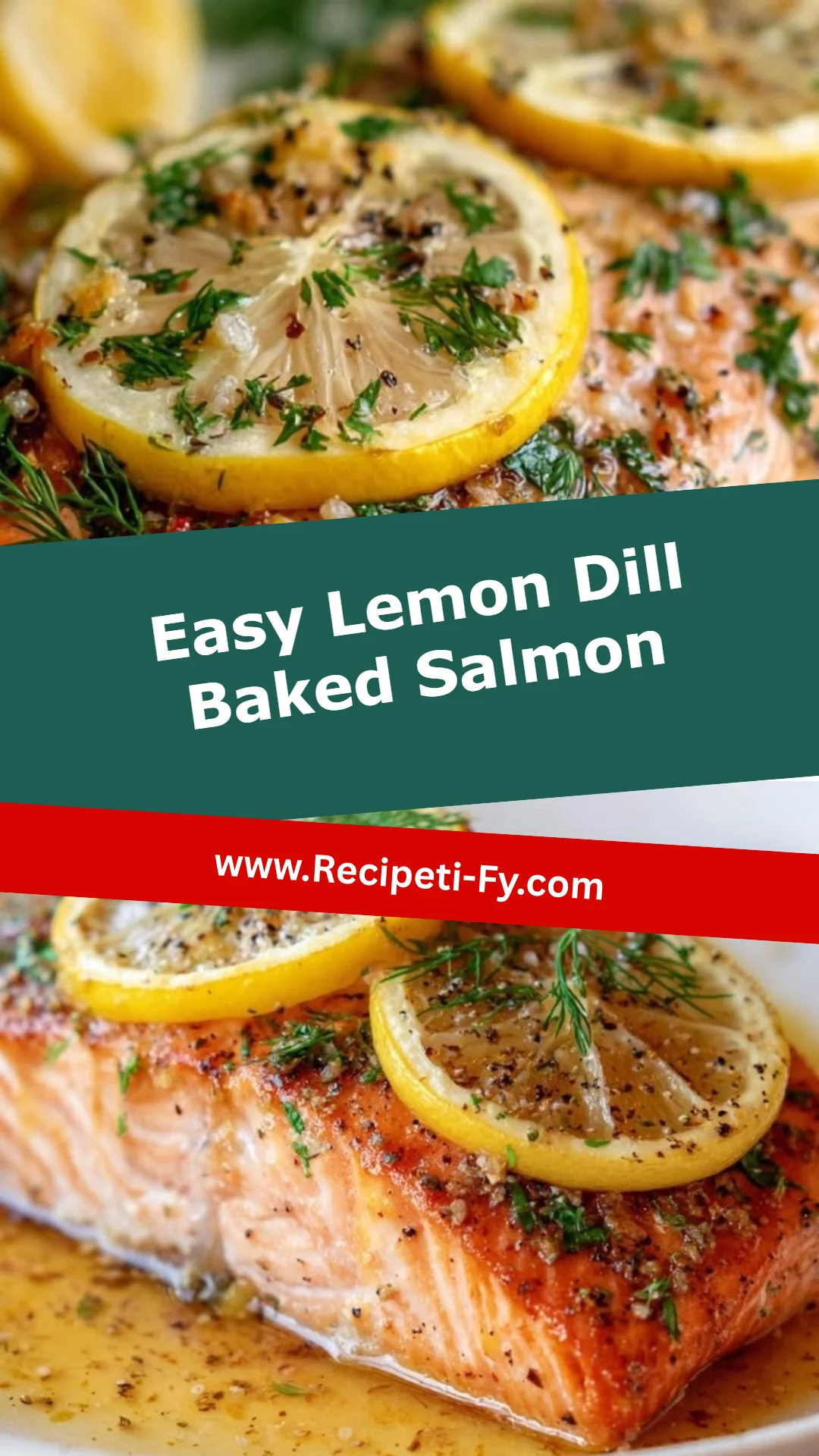 Easy Lemon Dill Baked Salmon