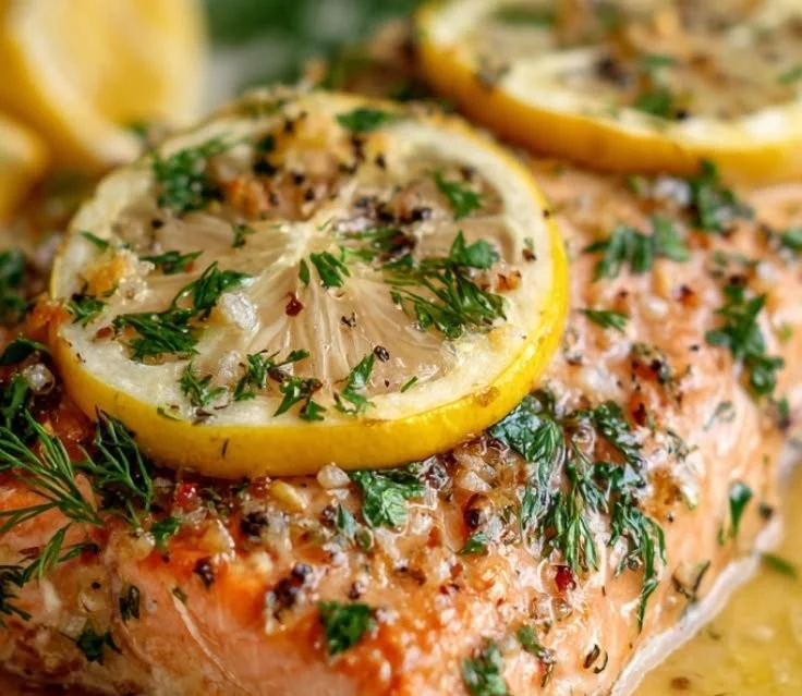 Easy Lemon Dill Baked Salmon