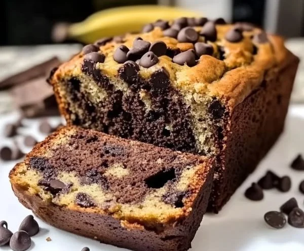 Super Moist Chocolate Chip Banana Bread